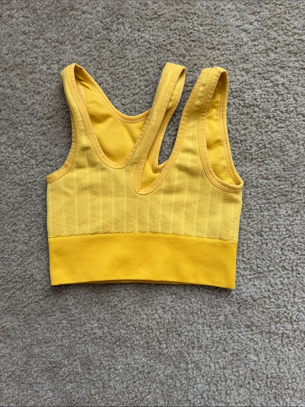 Medium Support Ribbed Sports Bra - Picture 3 of 3